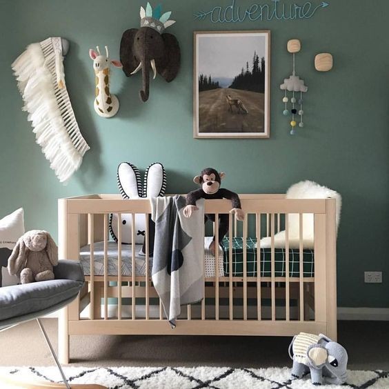 42 top idées chambres pour bébés garçons 13