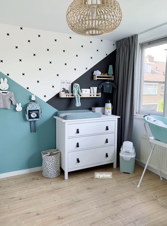42 top idées chambres pour bébés garçons 21