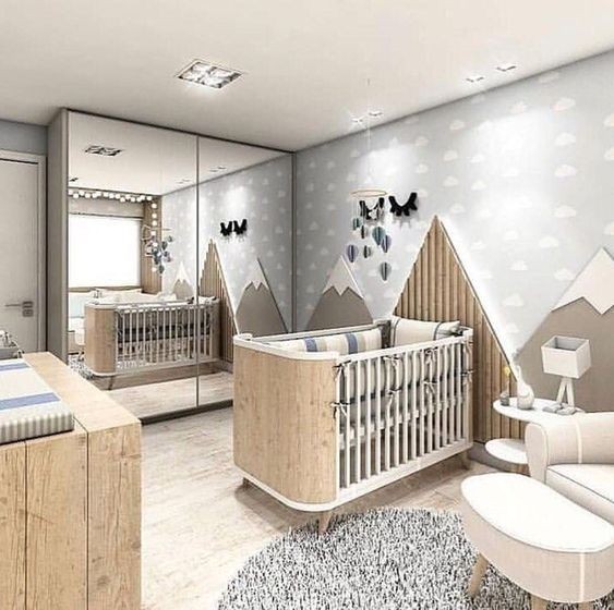 42 top idées chambres pour bébés garçons 27