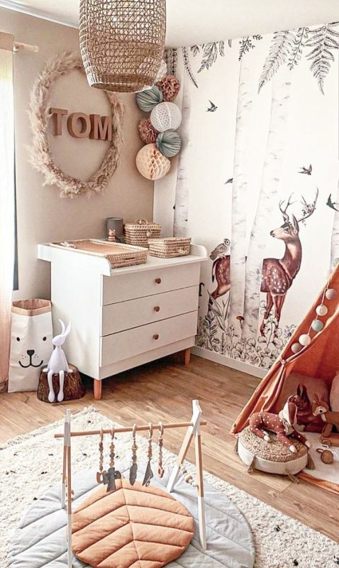 42 top idées chambres pour bébés garçons 25