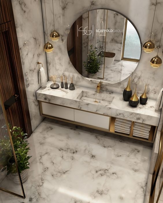 100 top idées de salles de bain tendance 73