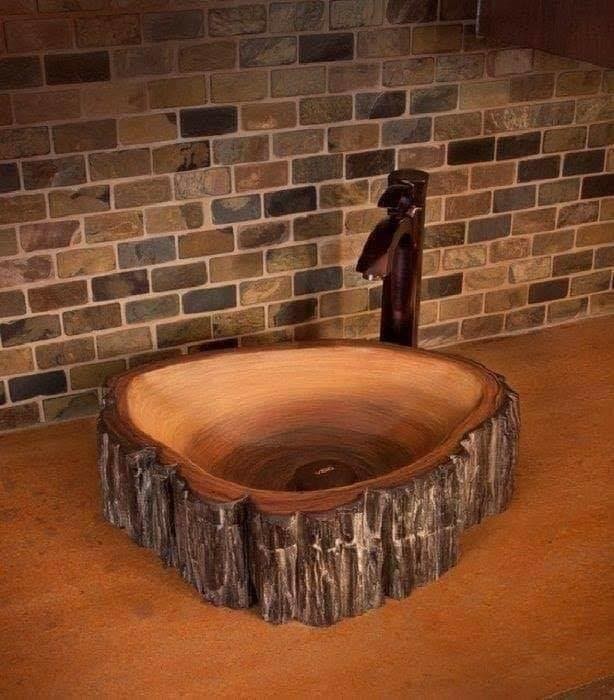 11 idées de magnifiques lavabos à refaire avec du bois 5 11 idées de magnifiques lavabos à refaire avec du bois 5