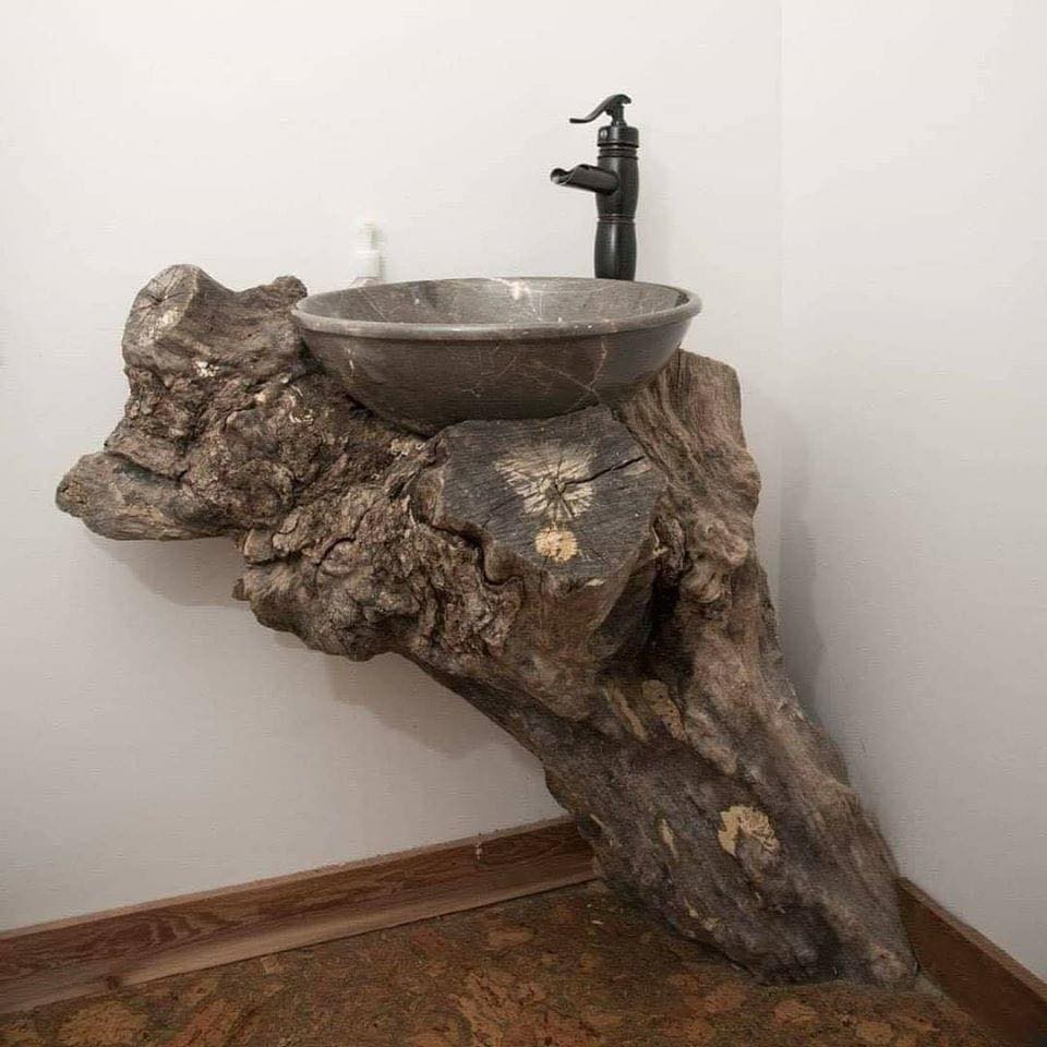 11 idées de magnifiques lavabos à refaire avec du bois 11 11 idées de magnifiques lavabos à refaire avec du bois 11