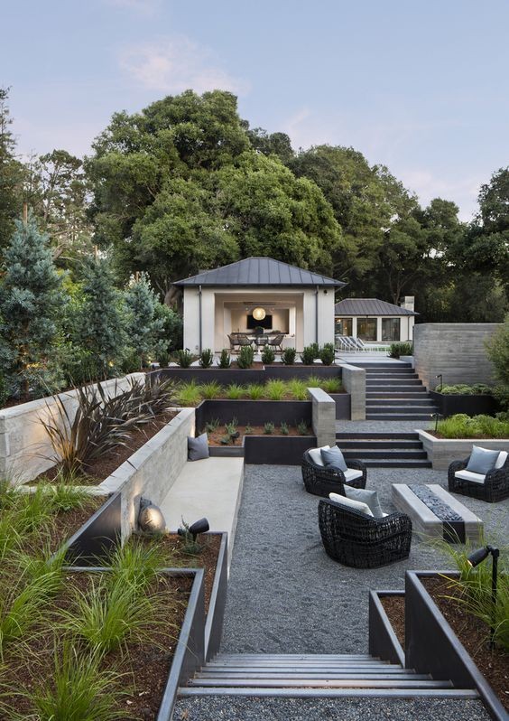56 idées pour aménager un jardin en pente 34 56 idées pour aménager un jardin en pente 34