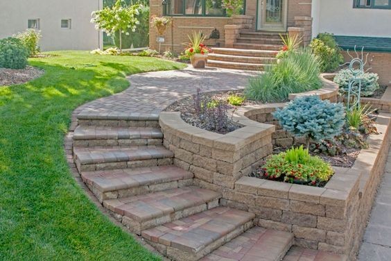 56 idées pour aménager un jardin en pente 5 56 idées pour aménager un jardin en pente 5