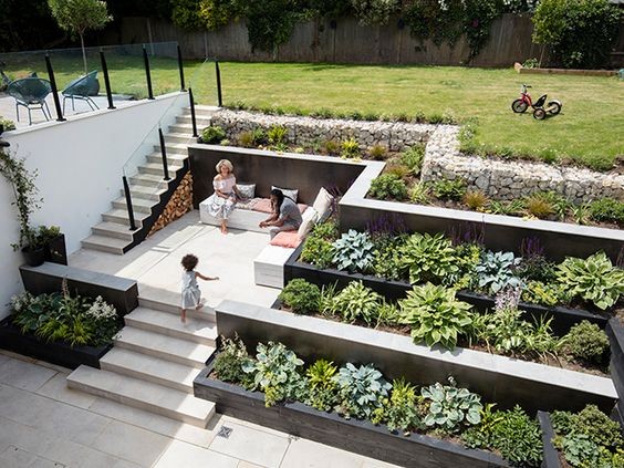 56 idées pour aménager un jardin en pente 15 56 idées pour aménager un jardin en pente 15