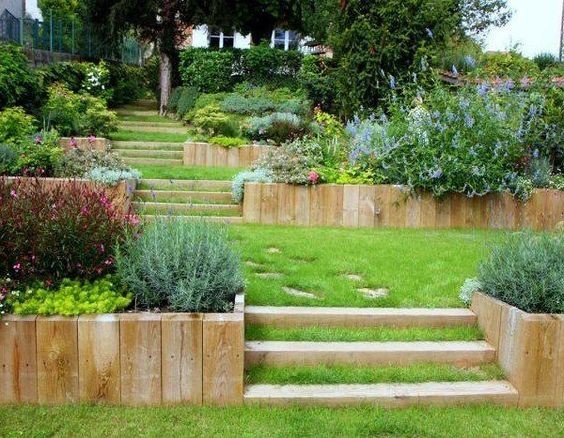 56 idées pour aménager un jardin en pente 18