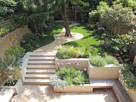 56 idées pour aménager un jardin en pente 1 56 idées pour aménager un jardin en pente 1