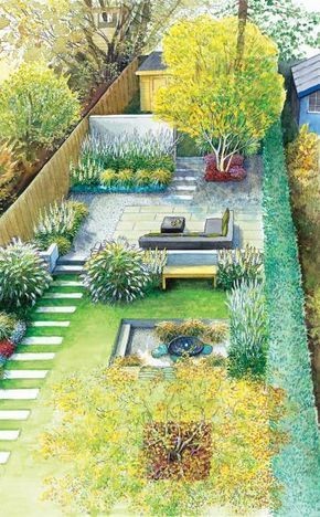 56 idées pour aménager un jardin en pente 35
