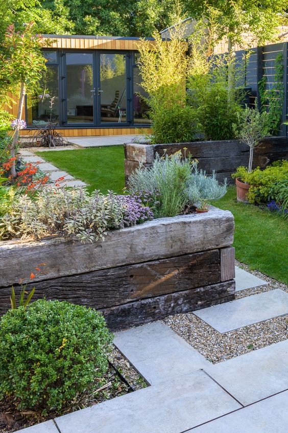56 idées pour aménager un jardin en pente 38 56 idées pour aménager un jardin en pente 38