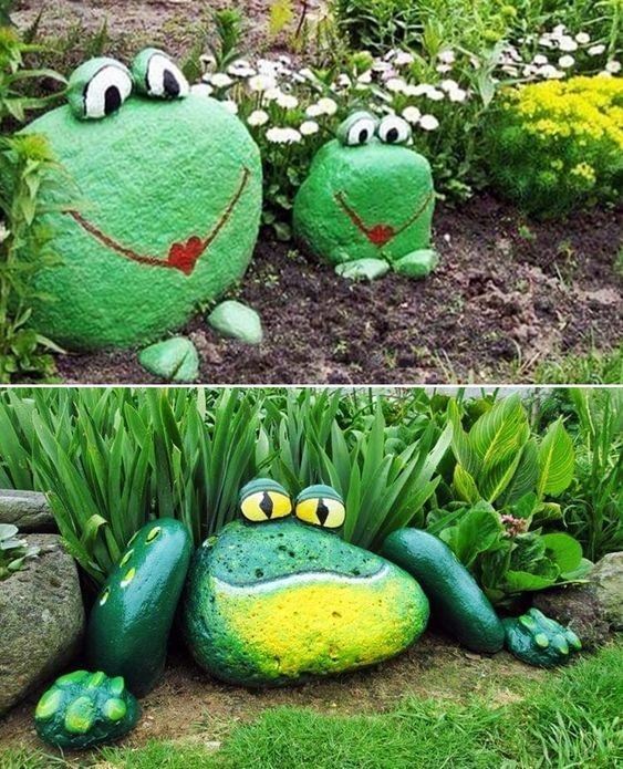 20 décorations de jardin à réaliser avec de simples pierres 14 20 décorations de jardin à réaliser avec de simples pierres 14