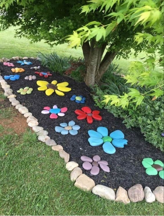 20 décorations de jardin à réaliser avec de simples pierres 1 20 décorations de jardin à réaliser avec de simples pierres 1