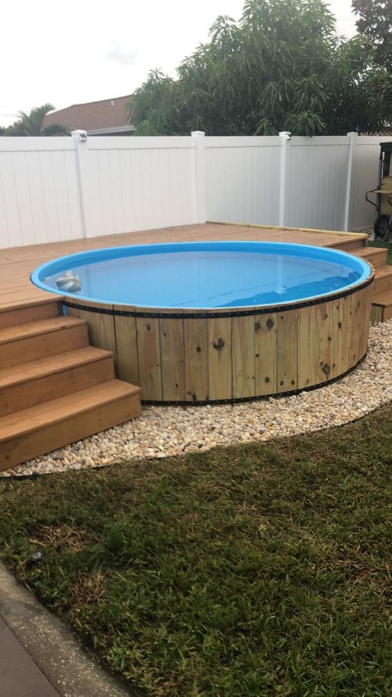 20 top idées d'habillages de piscines en bois 14 20 top idées d'habillages de piscines en bois 14