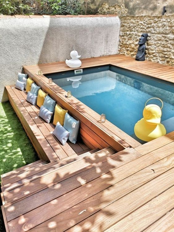 20 top idées d'habillages de piscines en bois 18 20 top idées d'habillages de piscines en bois 18