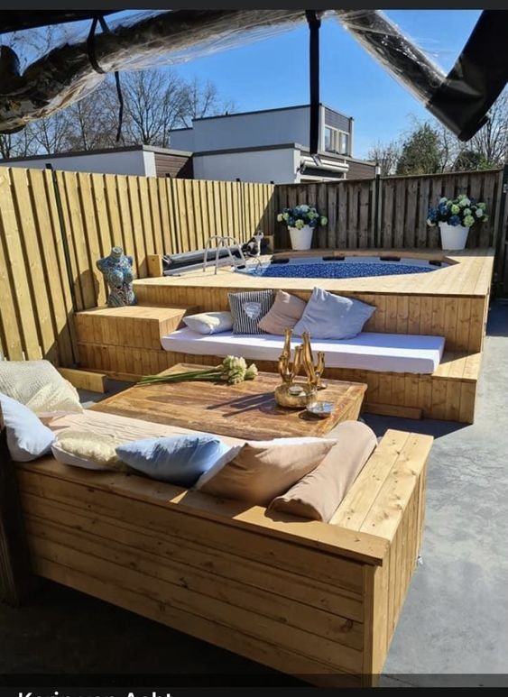 20 top idées d'habillages de piscines en bois 20 20 top idées d'habillages de piscines en bois 20