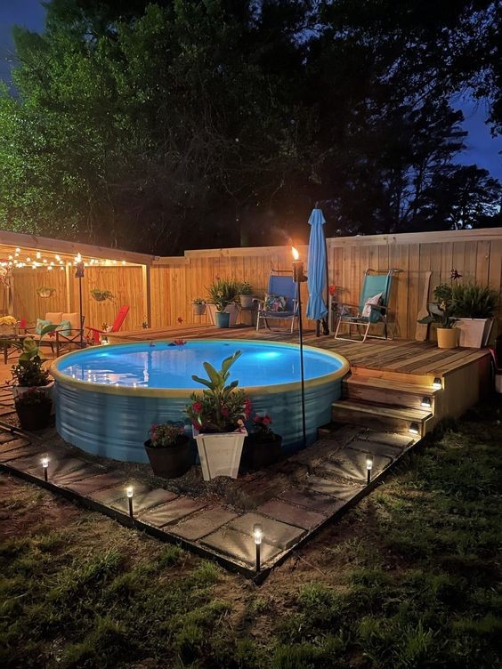 20 top idées d'habillages de piscines en bois 3 20 top idées d'habillages de piscines en bois 3