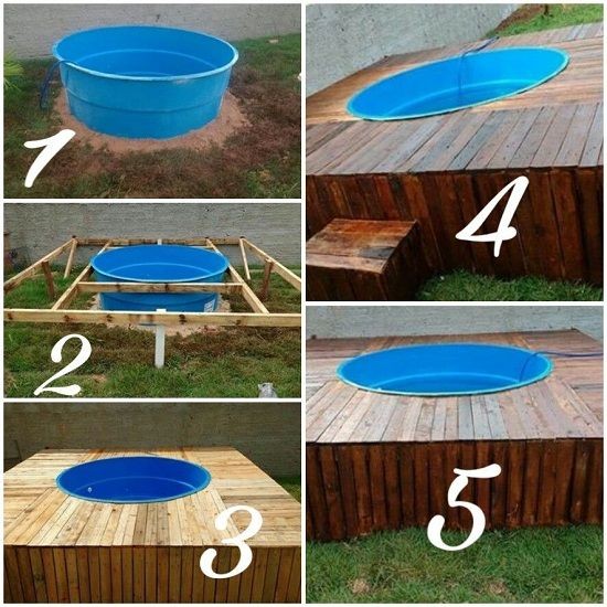 20 top idées d'habillages de piscines en bois 5 20 top idées d'habillages de piscines en bois 5