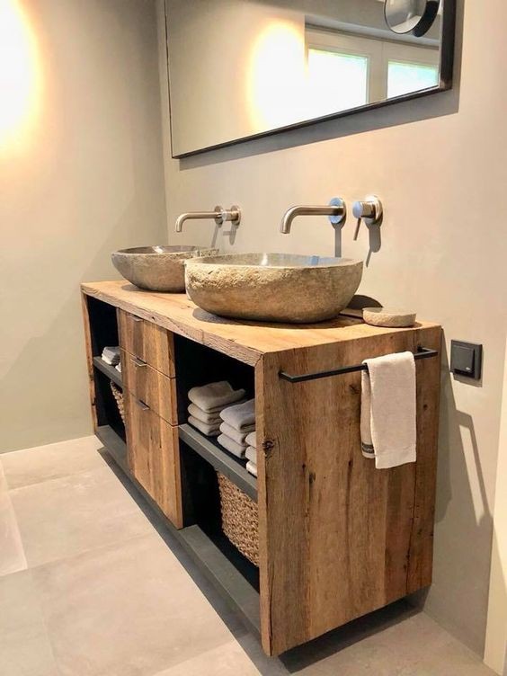21 idées inspirantes pour embellir votre salle de bain avec des palettes 5