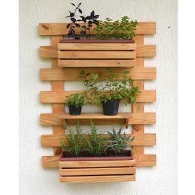 24 idées d'étagères pour plantes à faire soi-même avec du bois 23