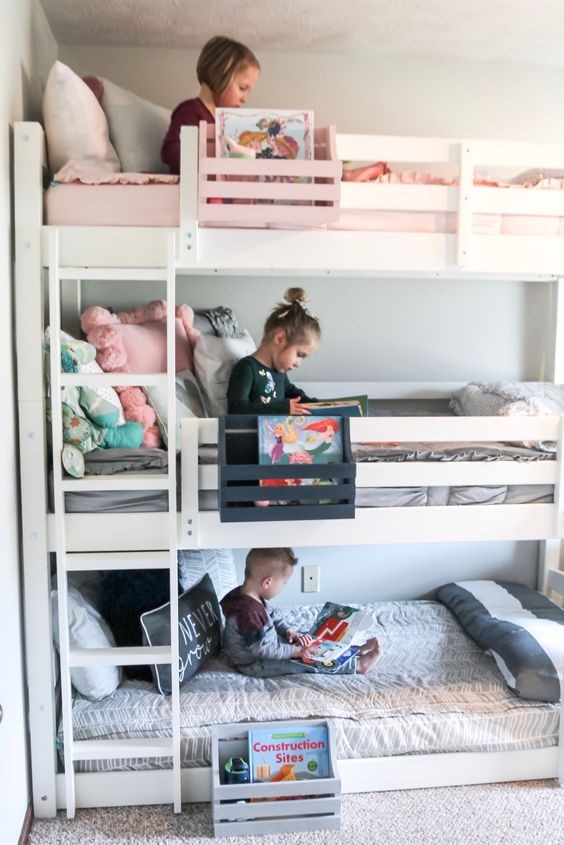 28 idées de chambres dortoir pour accueillir tous les amis des enfants 11