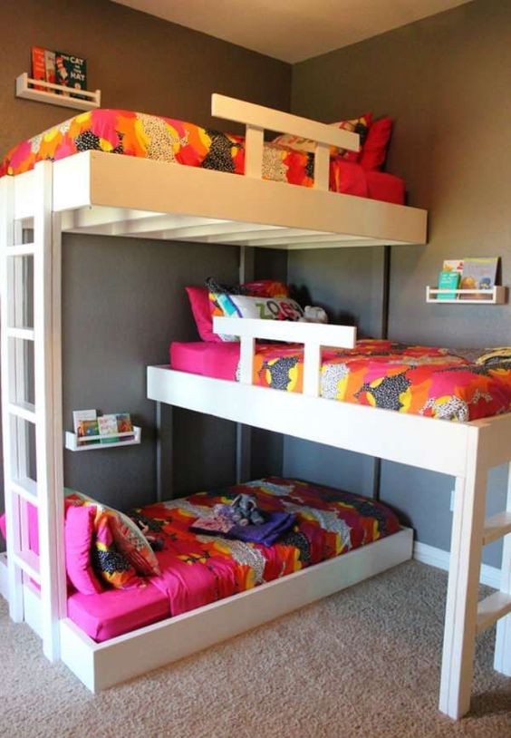 28 idées de chambres dortoir pour accueillir tous les amis des enfants 16