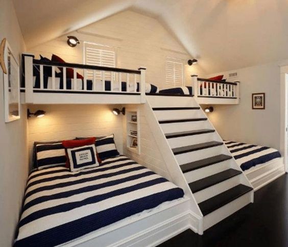 28 idées de chambres dortoir pour accueillir tous les amis des enfants 22