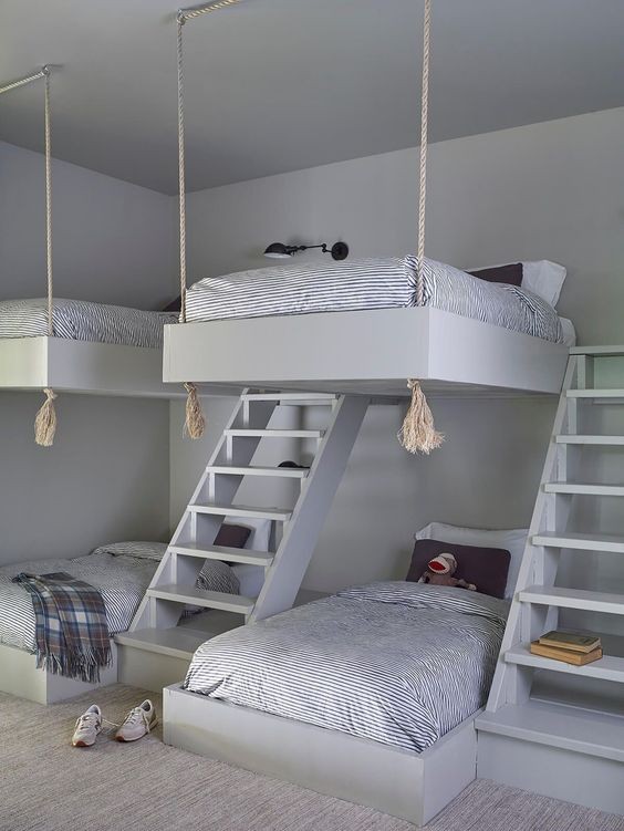 28 idées de chambres dortoir pour accueillir tous les amis des enfants 6