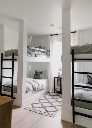 28 idées de chambres dortoir pour accueillir tous les amis des enfants 8