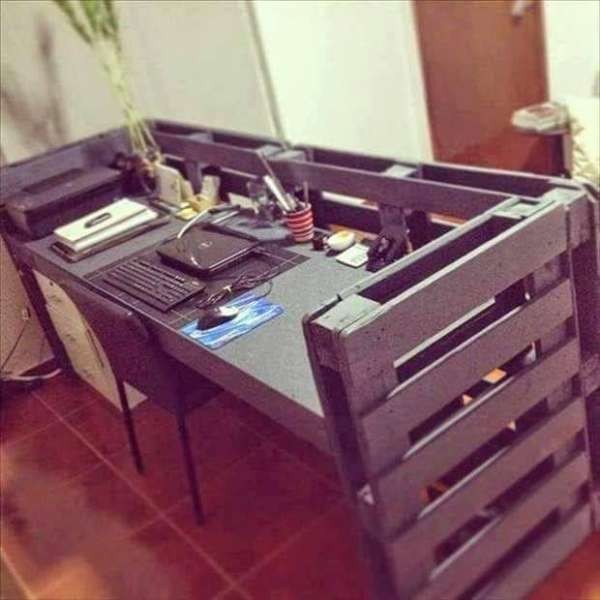 29 conceptions de bureaux en palettes réussies 3 29 conceptions de bureaux en palettes réussies 3