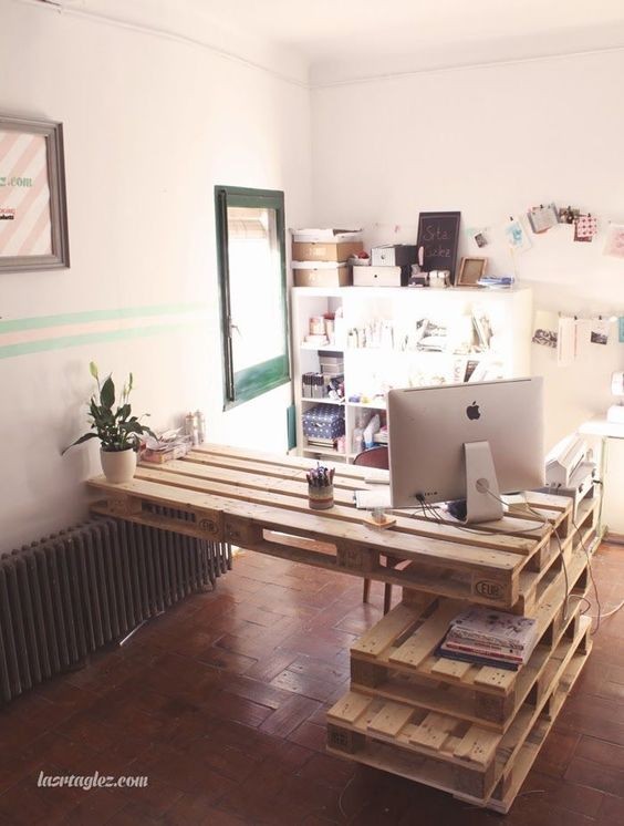 29 conceptions de bureaux en palettes réussies 29 29 conceptions de bureaux en palettes réussies 29