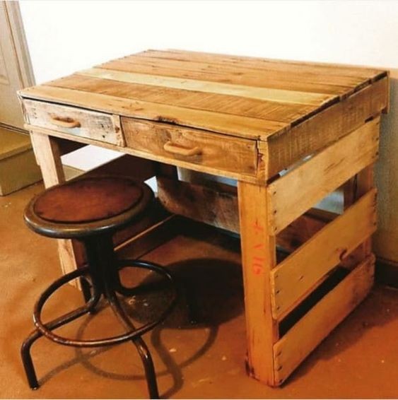 29 conceptions de bureaux en palettes réussies 35 29 conceptions de bureaux en palettes réussies 35