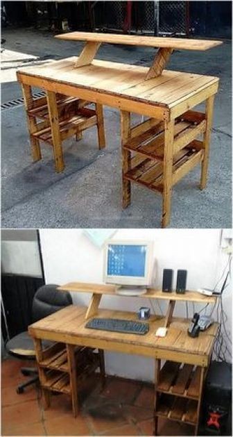 29 conceptions de bureaux en palettes réussies 34 29 conceptions de bureaux en palettes réussies 34