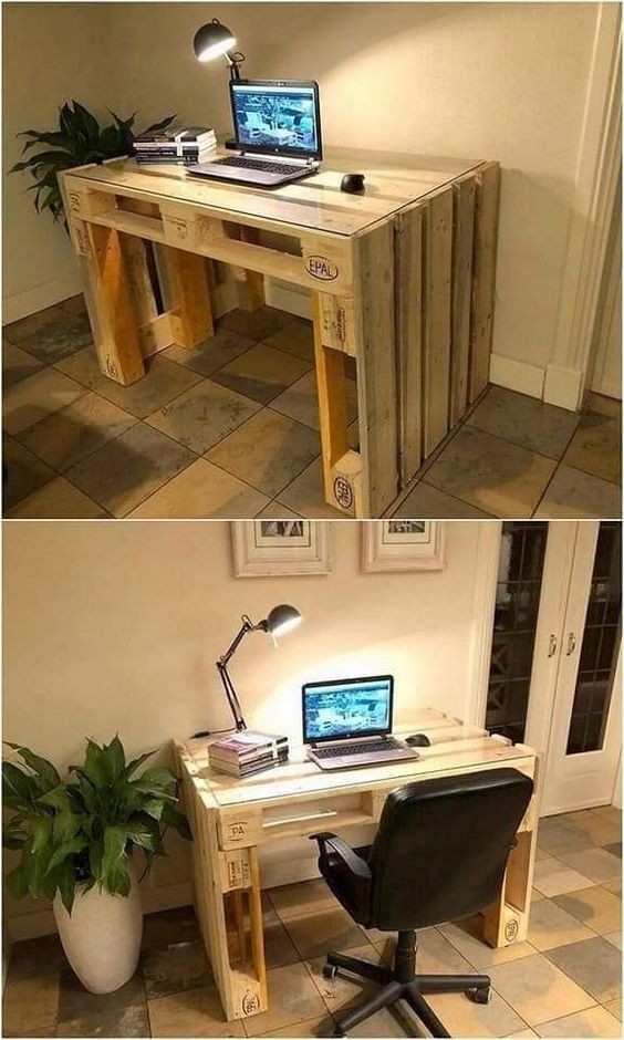 29 conceptions de bureaux en palettes réussies 14 29 conceptions de bureaux en palettes réussies 14