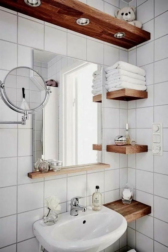 31 idées pour gagner de la place dans une petite salle de bain 18