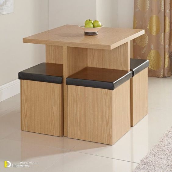 15 tables peu encombrantes pour gagner de la place dans les petits espaces 2