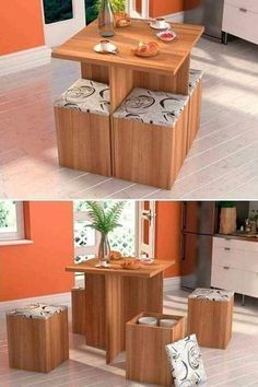 15 tables peu encombrantes pour gagner de la place dans les petits espaces 9
