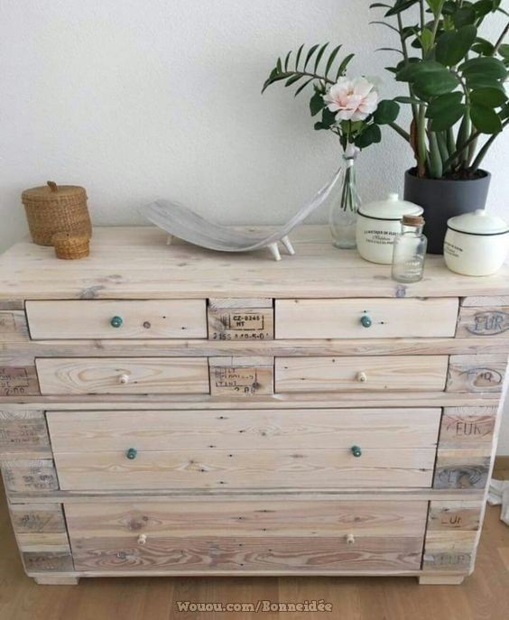 35 top idées d'armoires à fabriquer à partir de palette 11