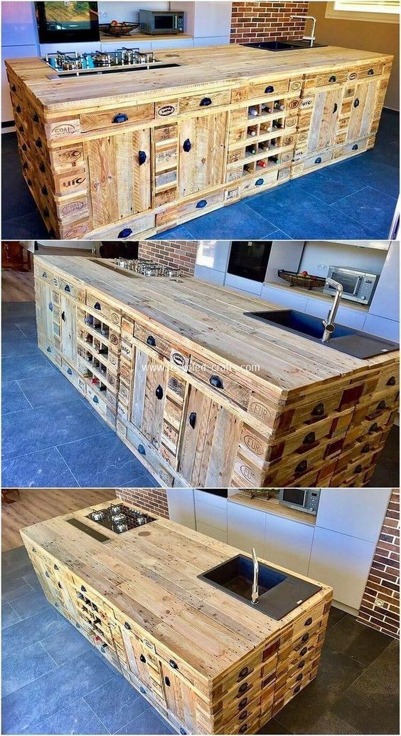 35 top idées d'armoires à fabriquer à partir de palette 19