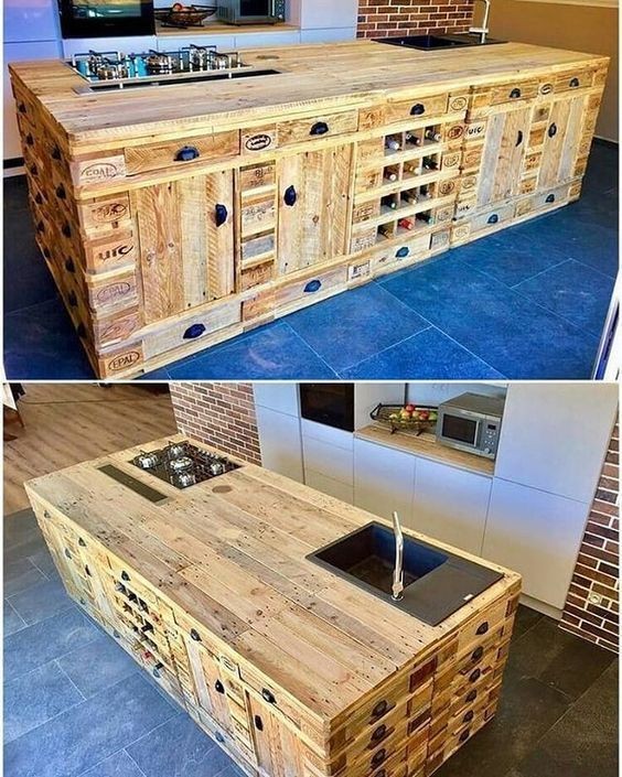 35 top idées d'armoires à fabriquer à partir de palette 21