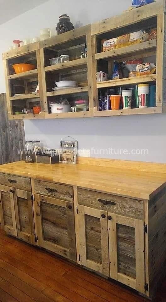 35 top idées d'armoires à fabriquer à partir de palette 25