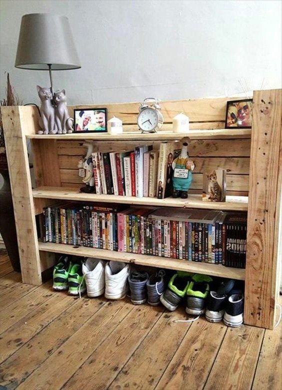 47 idées pour avoir plus de rangements grâce aux palettes 15 47 idées pour avoir plus de rangements grâce aux palettes 15