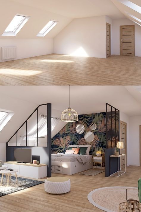 43 idées pour aménager une chambre sous les combles 27 43 idées pour aménager une chambre sous les combles 27