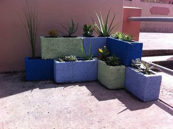 24 idées pour profiter des blocs de ciment récupérés 3 24 idées pour profiter des blocs de ciment récupérés 3