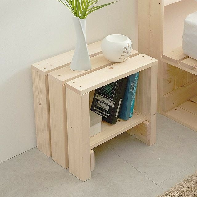 32 idées de tables de chevet en bois à faire soi-même 5 32 idées de tables de chevet en bois à faire soi-même 5