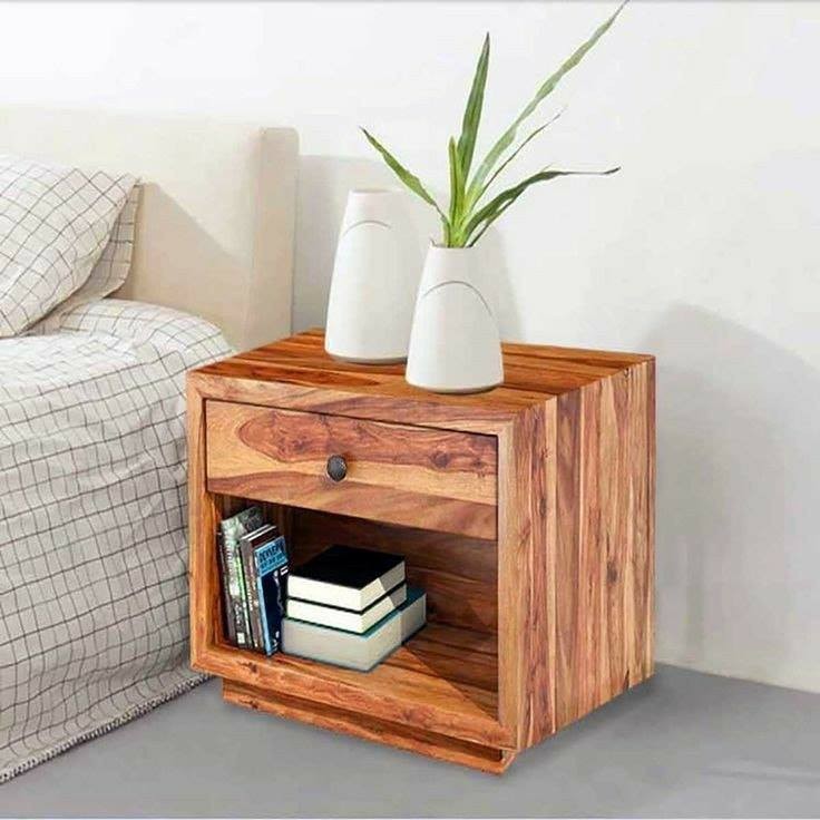 32 idées de tables de chevet en bois à faire soi-même 11 32 idées de tables de chevet en bois à faire soi-même 11