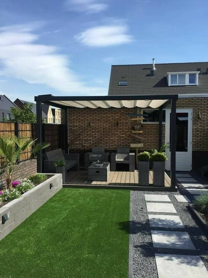16 idées pour avoir du gazon sur une petite terrasse 6
