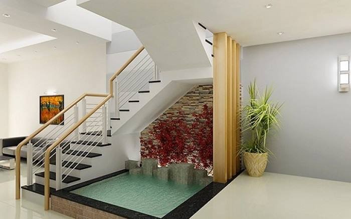 12 idées pour embellir la zone sous les escaliers 11