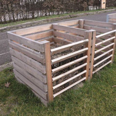 10 idées pour construire un composteur avec des palettes 3 10 idées pour construire un composteur avec des palettes 3