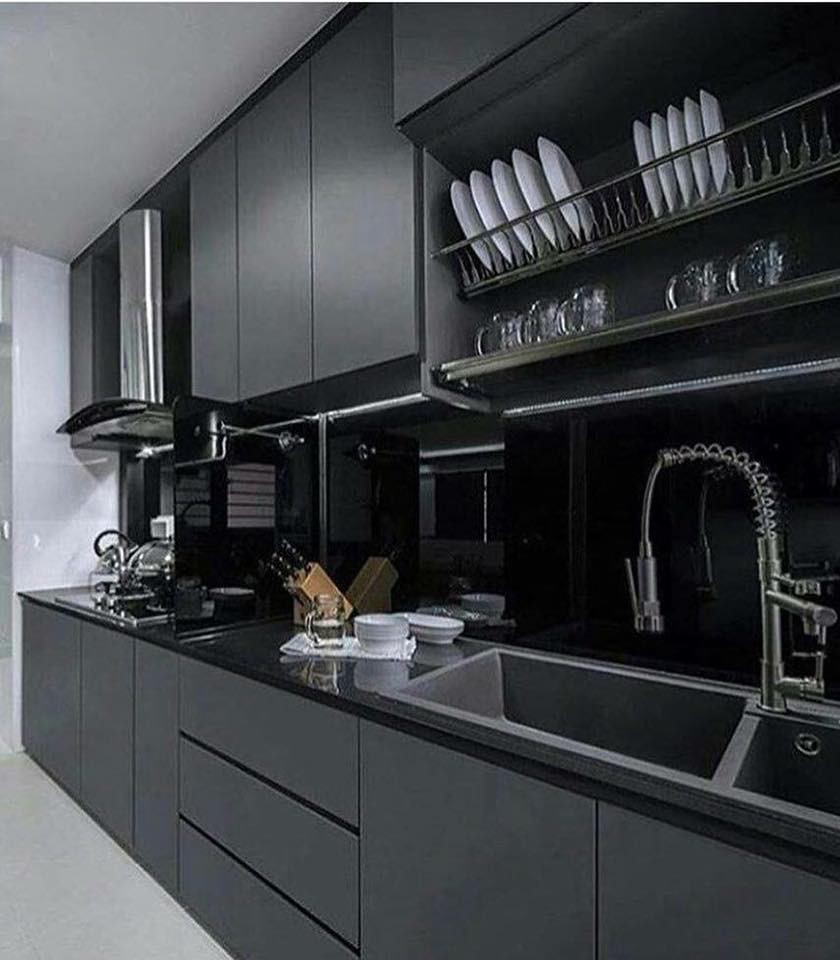 100 idées déco pour les amoureux du noir 74