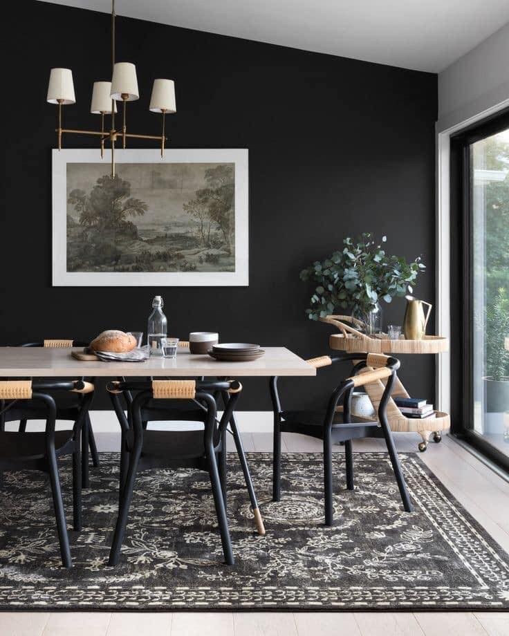 100 idées déco pour les amoureux du noir 81